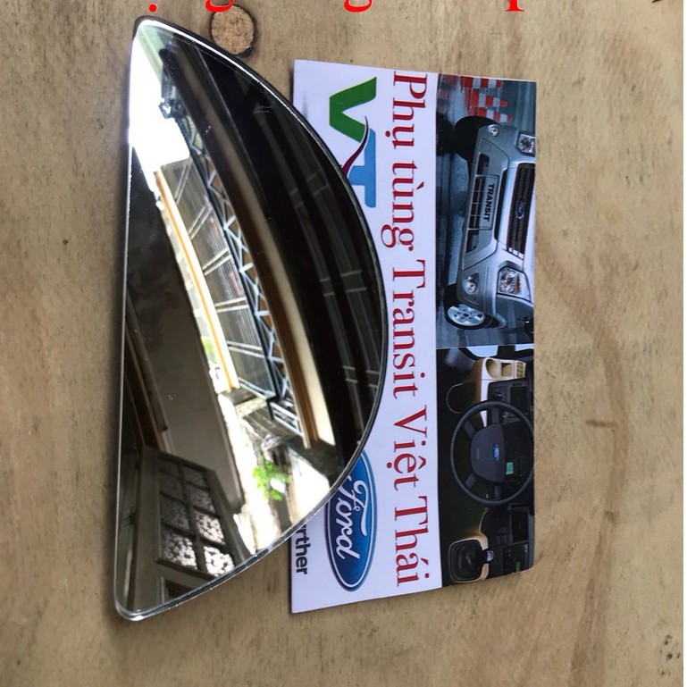 Mặt gương kính chiếu hậu nhỏ bên phụ phải (lơ) Ford Transit