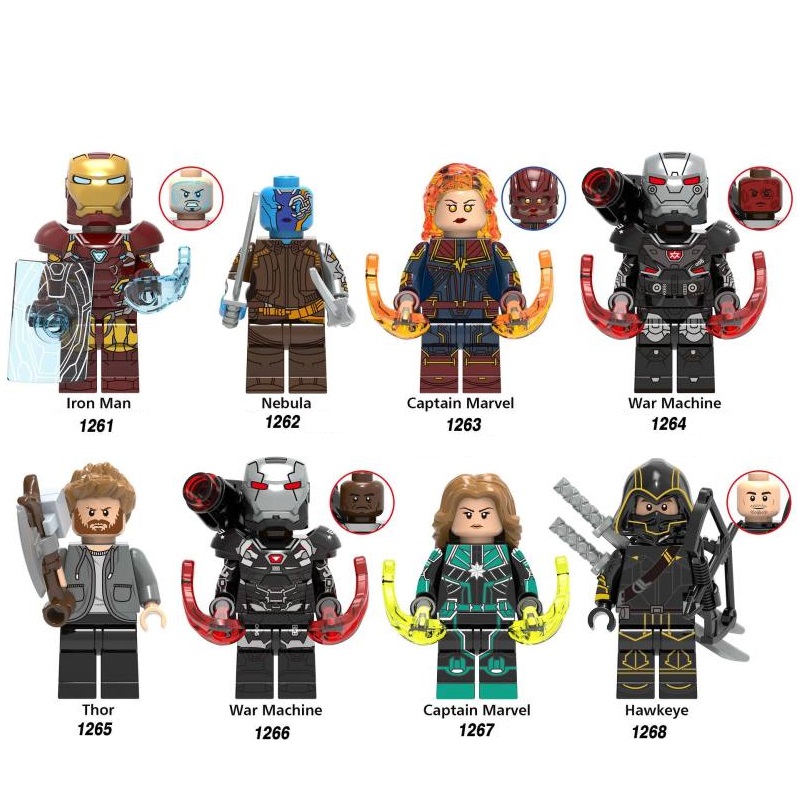 Đồ Chơi Siêu Anh Hùng X0258 Avengers Iron Man Thor Captain America