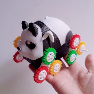 Đồ chơi xe chạy pin nhào lộn (xe tăng,xe bò)
