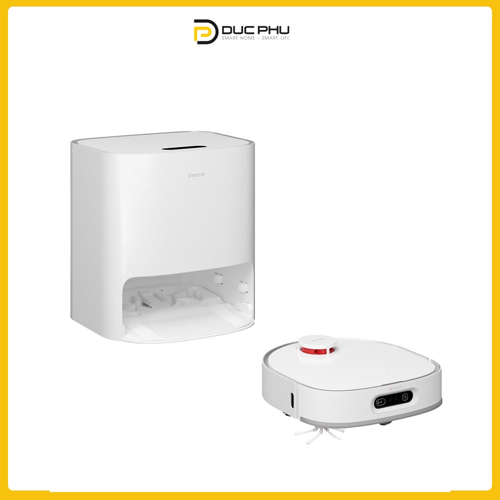 Robot Dreame Bot W10 Pro Lau Sàn Hút Bụi Tự Làm Sạch Thông Minh - Lực Hút 4200 PA