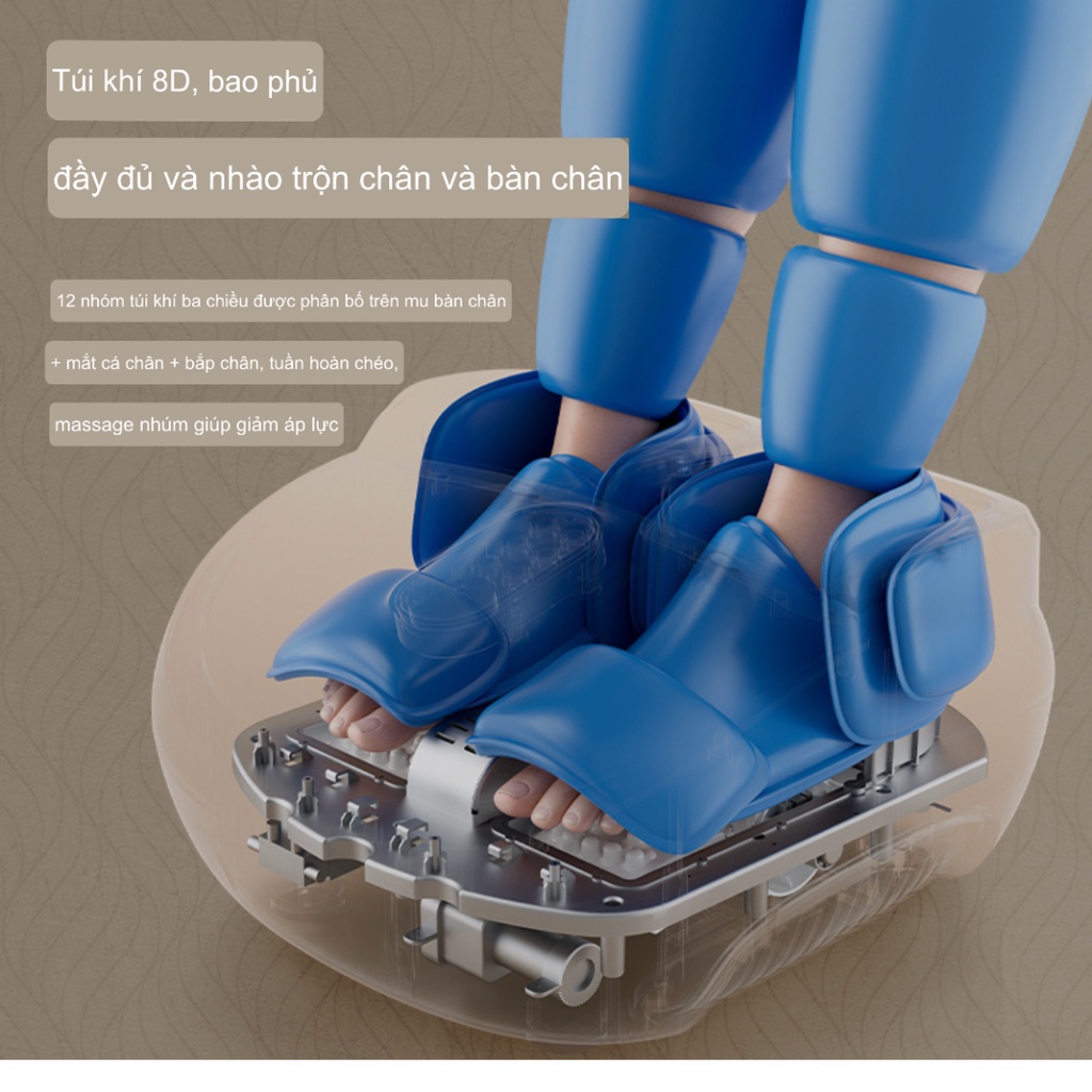 |HÀNG SỈ| Máy mát xa Massage có lầm ấm bàn chân, bắp chân hoặc bàn tay, bắp tay mọi vị trí chân hoặc tay