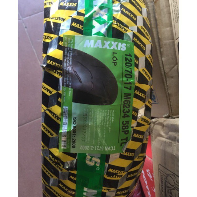 VỎ SAU EXCITER 150, WINNER ( 120/70-17) MAXXIS