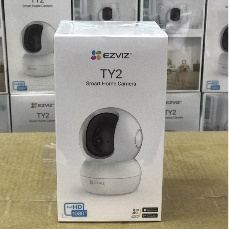 Camera EZVIZ TY2 1080P CS-TY2-B0-1G2WF - Camera quay quét 360 - Đàm thoại 2 chiều - Hỗ trợ thẻ nhớ - Hàng chính hãng