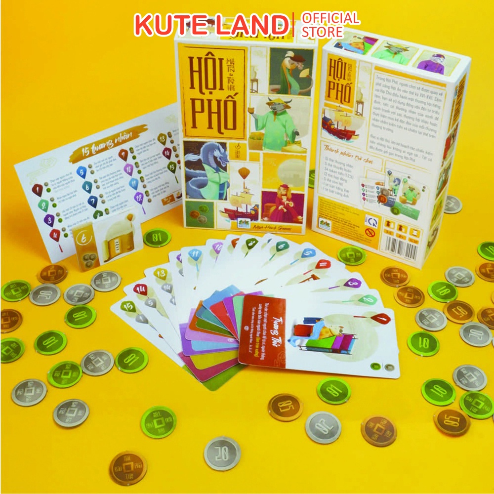 Bài Board Game Hội Phố 2022 Ngũ Hành Games NH-HPHO