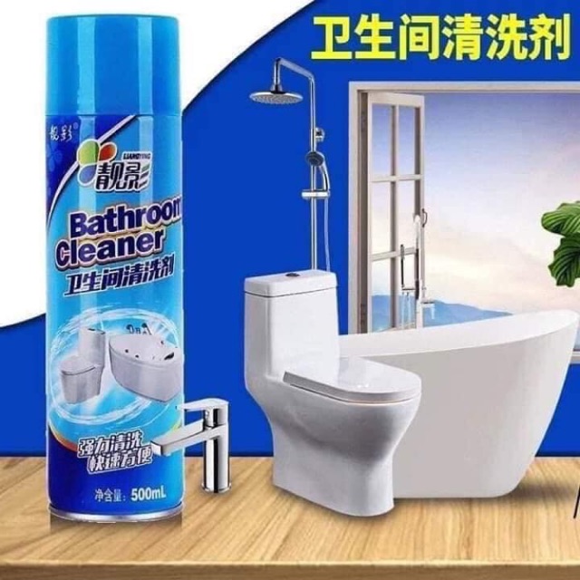 Tẩy rửa bồn tắm, bồn vệ sinh dạng xịt siêu tiện dụng