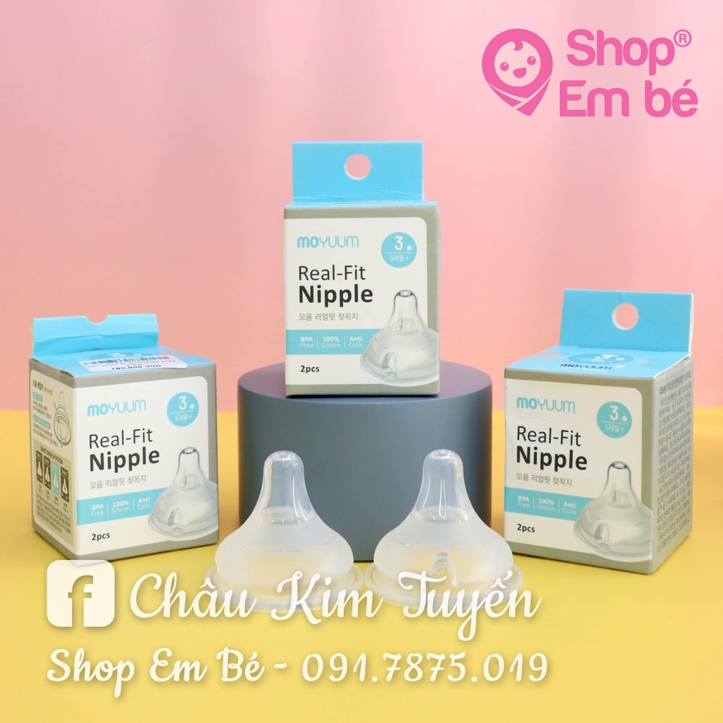 [CHÍNH HÃNG] Núm Ti Moyuum Hàn Quốc