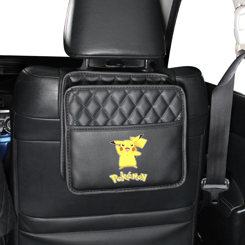 【Ready Stock】 Car storage bag Multifunctional car storage bag Rear seat hanging bag 1pc 5Ves