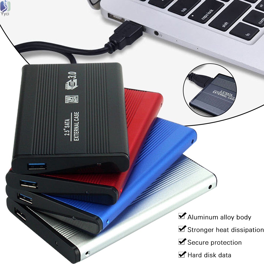 Hộp Đựng Ổ Cứng Rời SATA Sang USB 3.0 HDD Cho Máy Tính 2.5 inch Kèm Dụng Cụ Đựng Ổ Đĩa Di Động