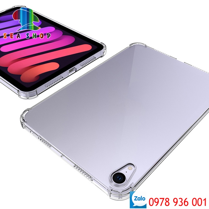 Ốp lưng iPad nhựa dẻo - CHỐNG SỐC - thiết kế dày 4 góc- Ốp iPad Gen 5, Gen 6, Gen 7, Gen 8