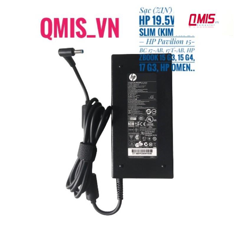 Sạc laptop HP 19.5V-7.7A 150W Slim (Kim nhỏ) – HP Pavilion 15-BC 17-AB, 17T-AB, HP ZBook 15 G3, 15 G4, 17 G3, HP Omen..