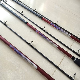 Cần Câu Cá 2 Khúc Ruby Siêu Cứng  2m4-2m7 Đọt 3ly2-CẦN CÂU 2 KHÚC CỨNG