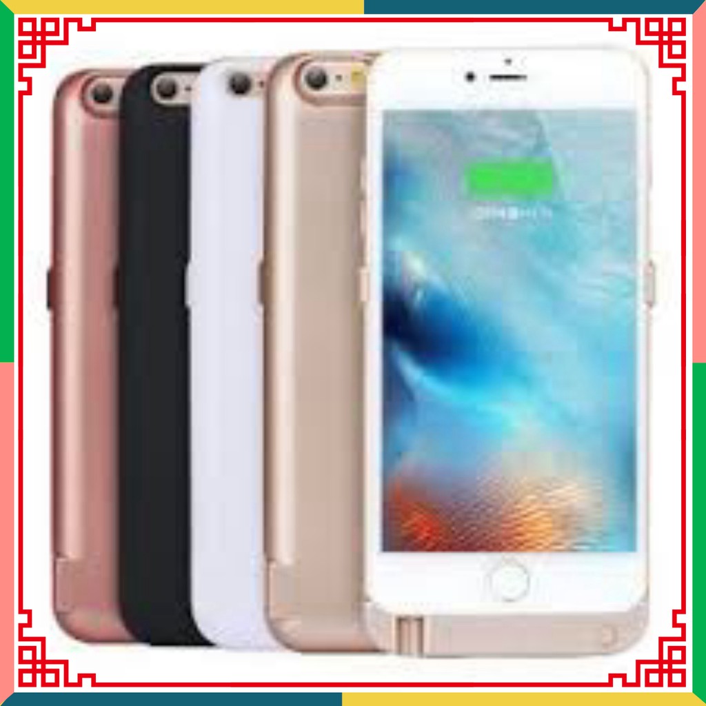 Ốp Lưng Kiêm Pin Sạc Dự Phòng iPhone 6 6S 10.000 mah Loại Tốt