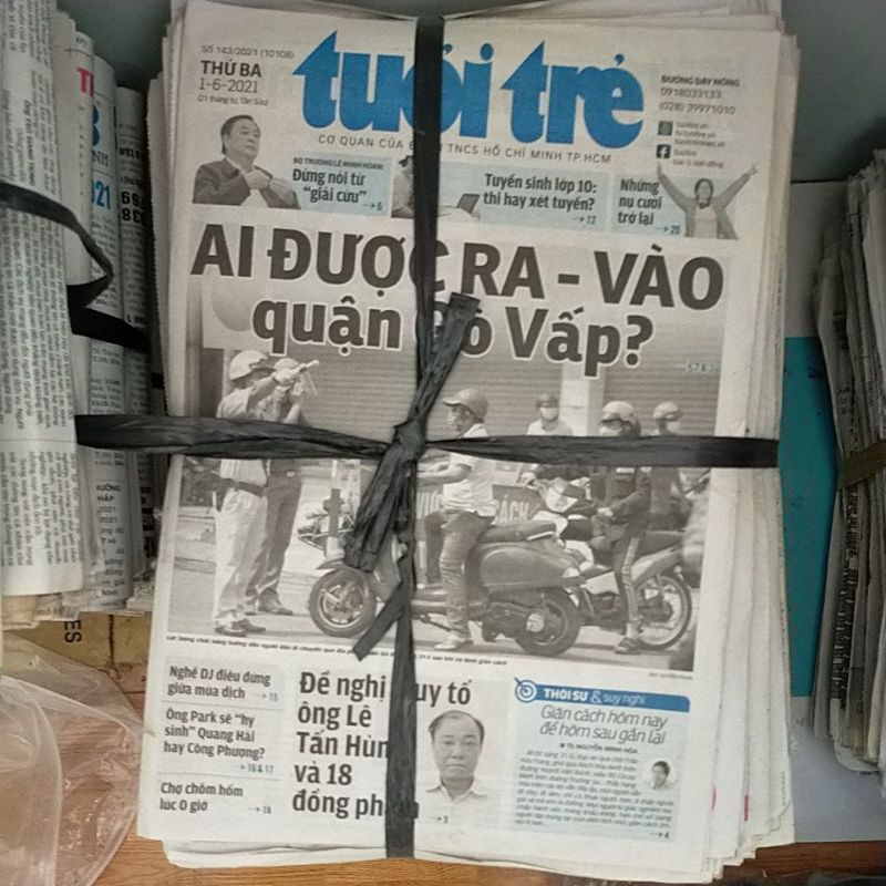 Giấy Báo Cũ giá rẻ gói hàng, gói quà, dán tường 1KG loại đẹp, sạch bảo vệ môi trường
