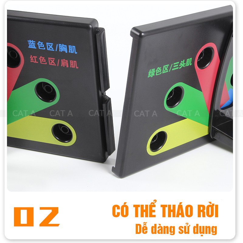 💥HÀNG CÓ SẴN💥 Bộ dụng cụ hít đất, chống đẩy khoa học - 9IN1, chống đẩy đúng cách, hỗ trợ tập GYM, cử tạ