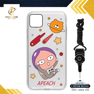 Ốp lưng Realme C1/Realme 6/Realme C15/....dẻo trong in hình Ka kao (sản phẩm có 3 mẫu)-Tặng kèm dây đeo.