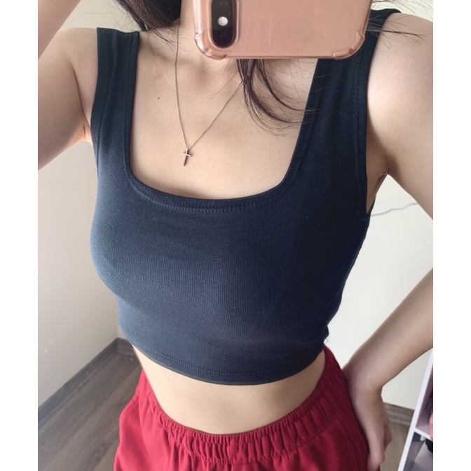 Áo 3 Lỗ Croptop Nữ, Áo Thun Chất Borip Không Tay Freesize IRISVIEL | BigBuy360 - bigbuy360.vn