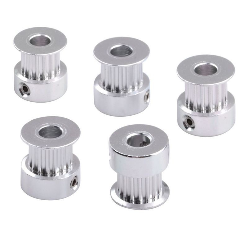 Set 5 Ròng Rọc Nhôm Gt2 20 Lỗ 5mm Rộng 6mm Và Cờ Lê Cho Máy In 3d Prusa I3 | BigBuy360 - bigbuy360.vn