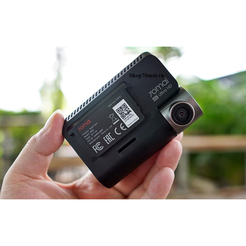 Bộ Camera hành trình trước và sau ô tô Xiaomi 70mai. Bản Quốc Tế cao cấp A800S, 4K | BigBuy360 - bigbuy360.vn