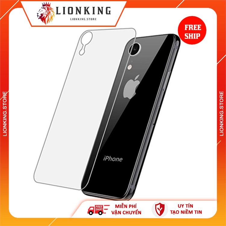 [KÍNH CƯƠNG LỰC IPHONE] Kính cường lực mặt sau trong suốt cho các dòng iphone 6 6plus 7 7plus 8 8plus X Xs Xr  XsMax