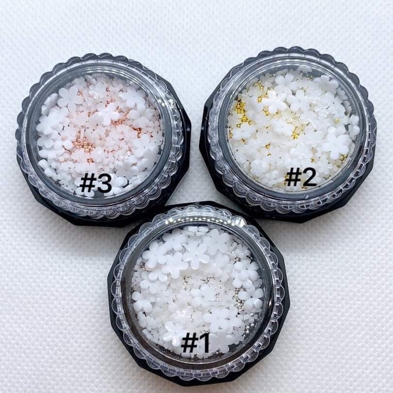 phụ kiện nail-  cham - hoa