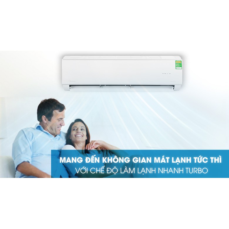 Máy lạnh Midea Inverter 2 HP MSAFA-18CRDN8 (Miễn phí giao tại HCM-ngoài tỉnh liên hệ shop)