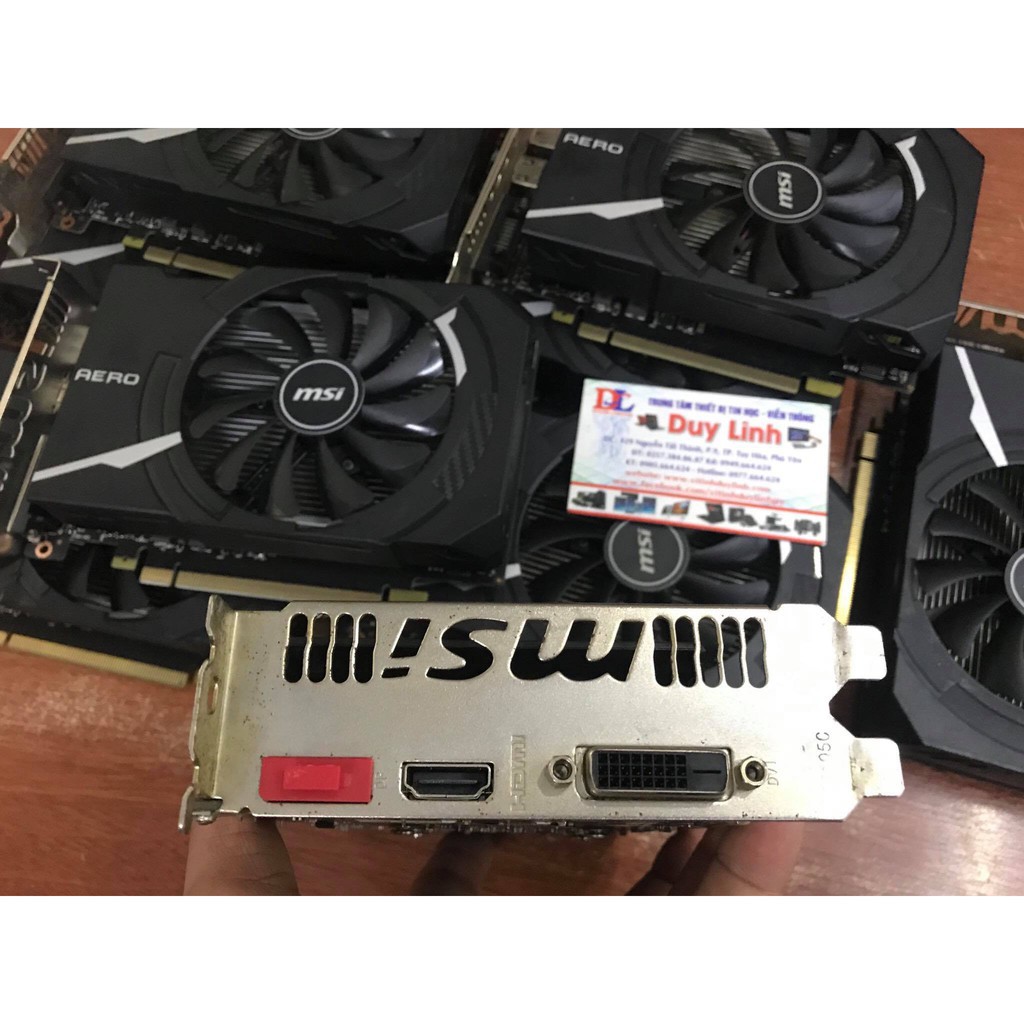 Vga MSI GTX 1050 2GB GDDR5 21