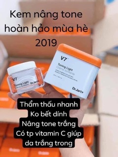 Kem dưỡng trắng da Dr.Jart+v7