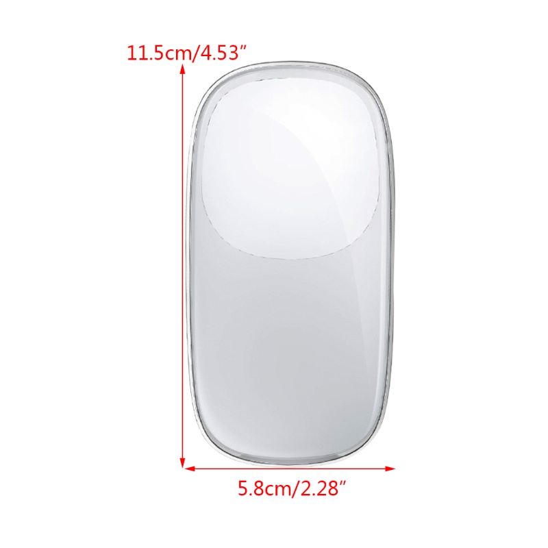 VIVI   Silicone Protective Skin Compatible with Magic Mouse 1 / 2 Generation , Soft Case Cover for Magic Mouse 1 : 1 Mold