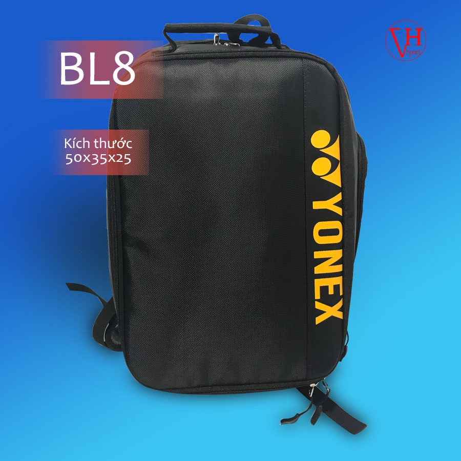 Bao lô đựng vợt đa dụng Yonex mã BL8 chất liệu da cực bền hàng chuẩn đủ màu