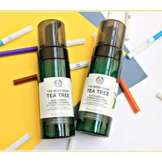 Sữa rửa mặt tạo bọt Thebodyshop Tea Tree Skin Clearing Foaming Cleanser 150ml