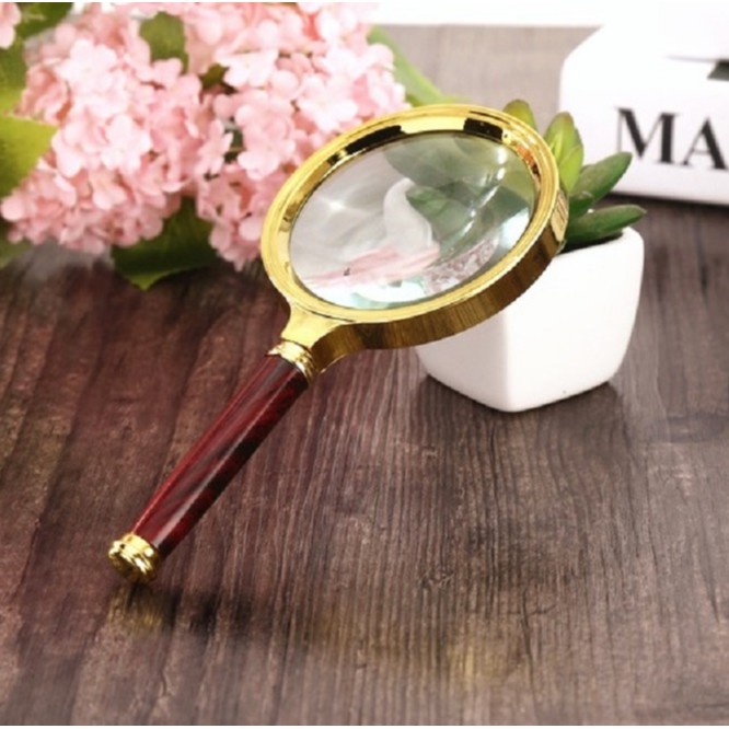 [FREESHIP] KÍNH LÚP ĐỌC SÁCH QUAY 180 ĐỘ - 6902A-B CÓ ĐÈN LED - 3D MAGNIFIER 80mm