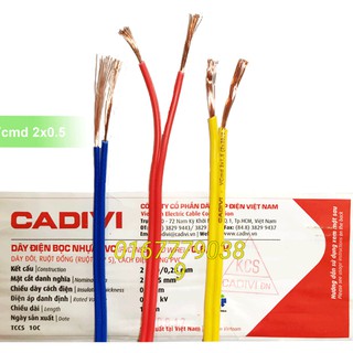 100 mét dây điện đôi CADIVI