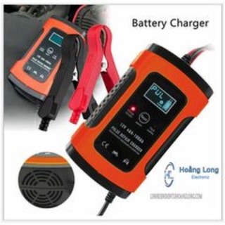 Bộ sạc acquy 12v5a 4-100ah foxsur tự ngắt khi đầy