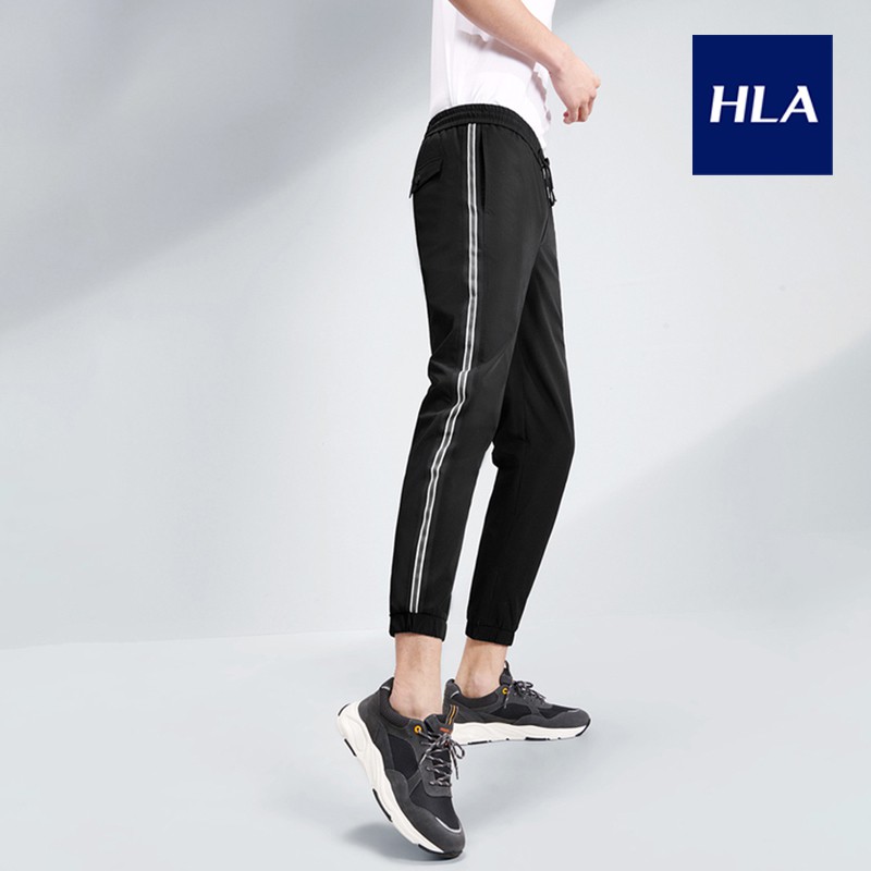 Quần Thế Thao Nam Lưng Thun HLA Color Micro-elastic Casual Sport Pants