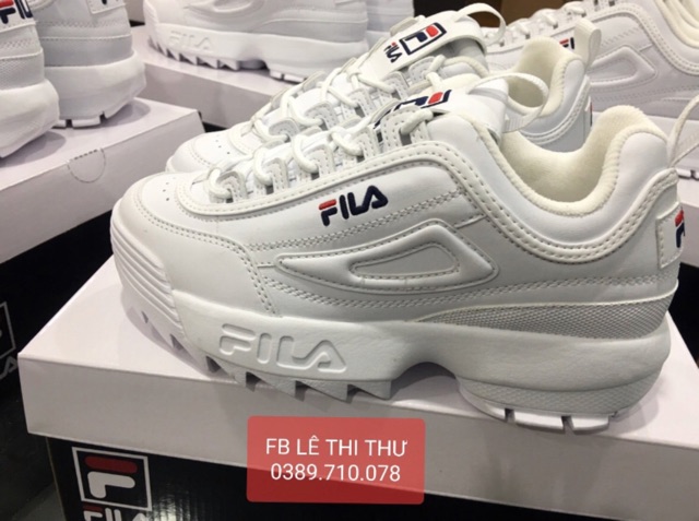 (Bán Sỉ, Lẻ) Fila Disruptor 2 Low Authentic