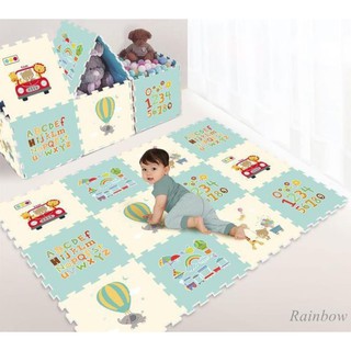 Set 6 thảm xốp ghép hình dễ thương cho bé vui chơi tập bò