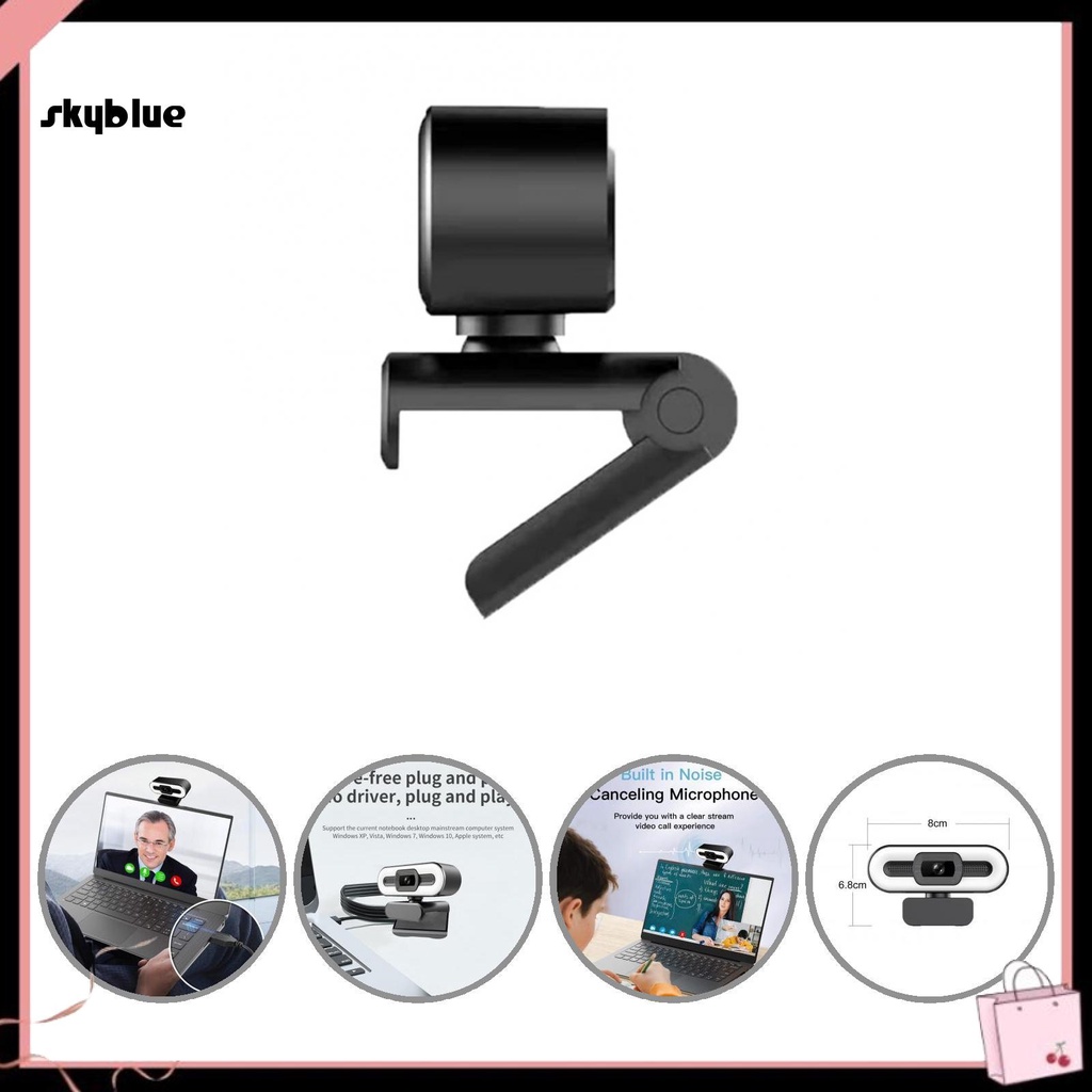 Webcam máy tính 1080P/2K có micro tự động lấy nét | BigBuy360 - bigbuy360.vn