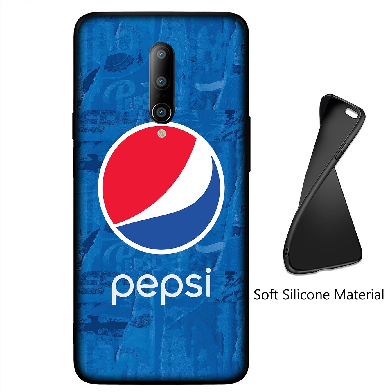 Samsung Galaxy S9 S10 S20 FE Ultra Plus Lite S20+ S9+ S10+ S20Plus Casing Soft Silicone Phone Case Pepsi Cola Cover