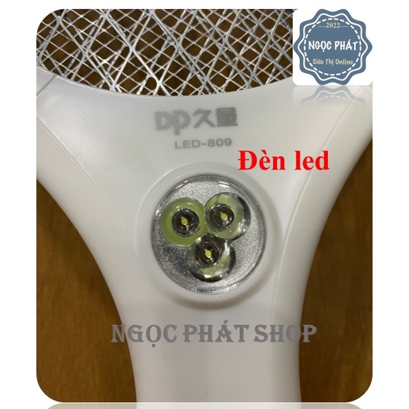 VỢT MUỖI CAO CẤP- CÓ ĐÈN LED - DP 809