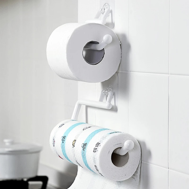 Giá đỡ cuộn giấy vệ sinh dán tường tiện dụng