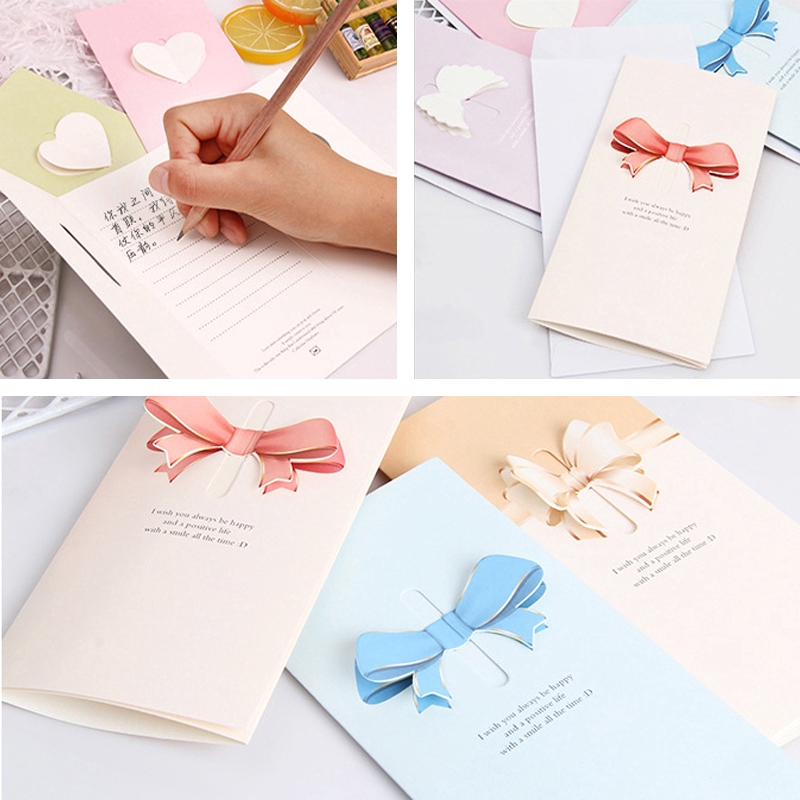 Thiệp chúc mừng kiểu Hàn Quốc