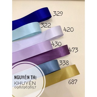 Ruy băng satin 2 mặt 322-687 (cuộn 5m)