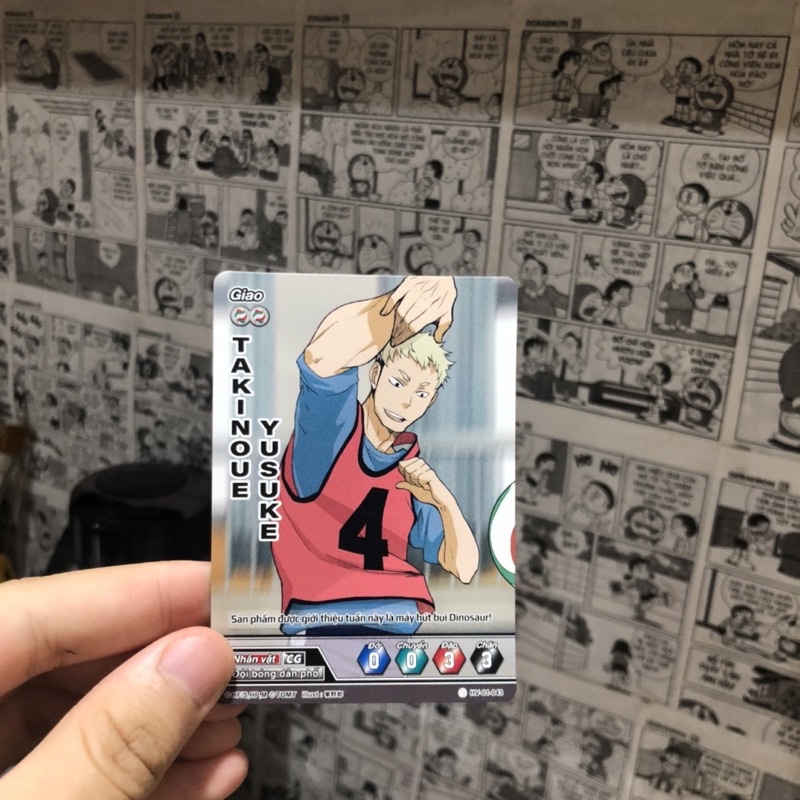 Pass Card Game Haikyuu Phiên Bản Việt