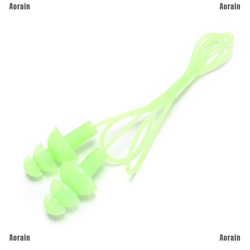 Nút Bịt Tai Bằng Silicone Chống Tiếng Ồn Kèm Dây Đeo An Toàn