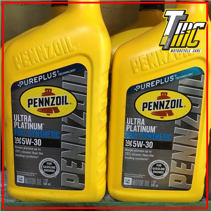 Dầu nhớt tổng hợp cao cấp xe tay ga Pennzoil Ultra Platinum 5W-30