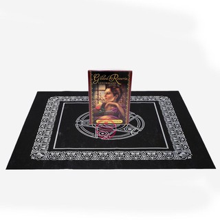 Combo Bộ Bài Bói Tarot Gilded Reverie Lenormand – Expanded Edition Cards và Khăn Trải Bàn Tarot Toyvnmall