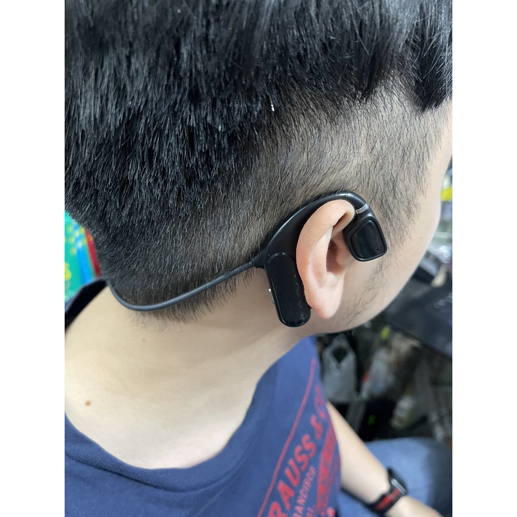 CHÍNH HÃNGTai nghe Bluetooth móc tai R606 Chính hãng ( Tai nghe thể thao 2 bên , dây, v4.1) không gây đau tai