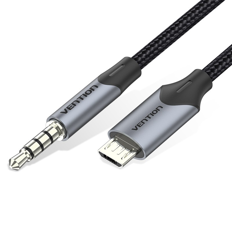 [Micro USB to 3.5mm] Cáp kết nối cổng âm thanh Micro USB sang 3.5 Vention BDGBTG