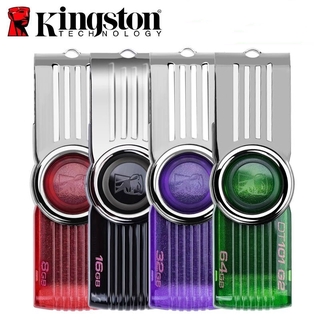 USB 2.0 Kingston bằng nhựa dạng xoay được dung lượng 2GB 4GB 8GB 16GB 32GB