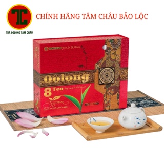 TRÀ Ô LONG TÂM CHÂU 8 TEA SET 320G